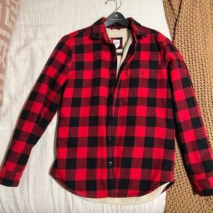 Men’s Sherpa Lined Overshirt